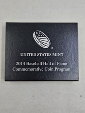 United States Mint 2014 Baseball Hall Of Fame Commemorative Coin Half-Dollar
