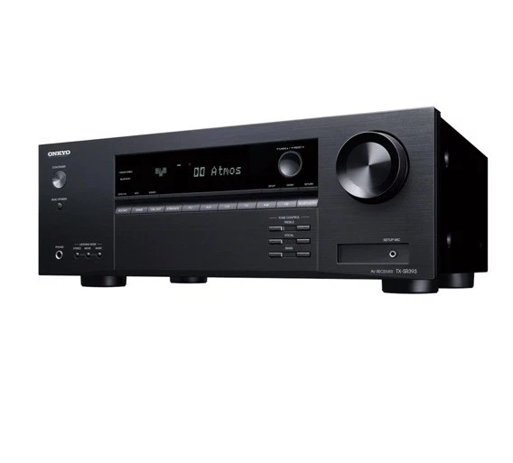 Onkyo TX-SR393 5.2-Channel A/V Receiver, 80W Per Channel at 8 Ohms #TXSR393 - Image 2 of 4