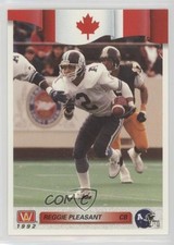 1992 All World CFL Reggie Pleasant #43 1dm1