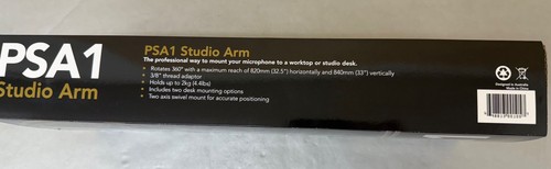 Rode Microphones Professional PSA1 Podcaster Studio Boom Arm