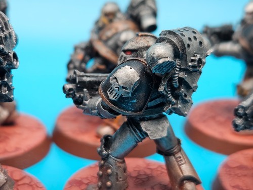 Tactical Squad Iron Warriors Warhammer Horus Heresy Forgeworld MKIV OOP - Picture 9 of 9