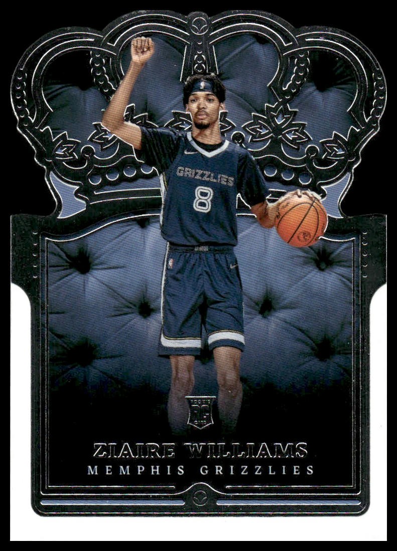 2021-22 Panini Crown Royale #51 Ziaire Williams RC Rookie Memphis Grizzlies