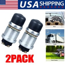 2pcs 12 Volt Dc Heavy-duty Start Momentary Push-button Starter Switch 50 Amps 2pcs 12 Volt Dc Heavy-duty Start Momentary Push-button Starter Switch 50 Amps