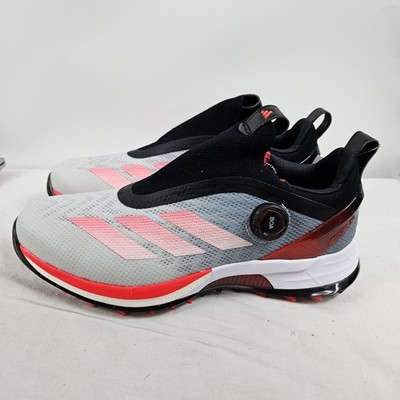 Men's Adidas Adizero ZG BOA Golf Cloud White Lucid Red Cleats IH9896 Size 10.5
