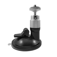 1/4 Inch Screw Universal Car Window Suction Mount for Sport Cameras & Dashboards
