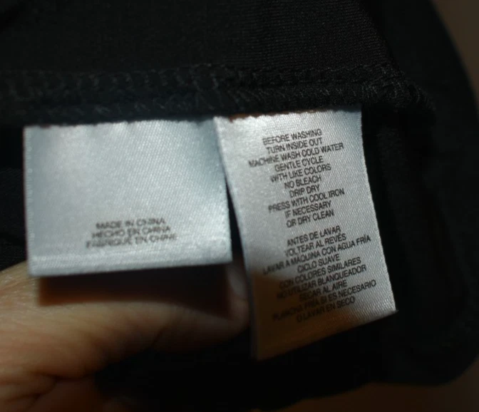 Anne Klien Negro Volantes Cuello Talla XL Elegante P-6 Foto 2 de 4