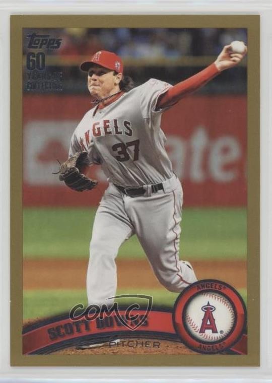 2011 Topps Update Gold 928/2011 Scott Downs #US101 0l2