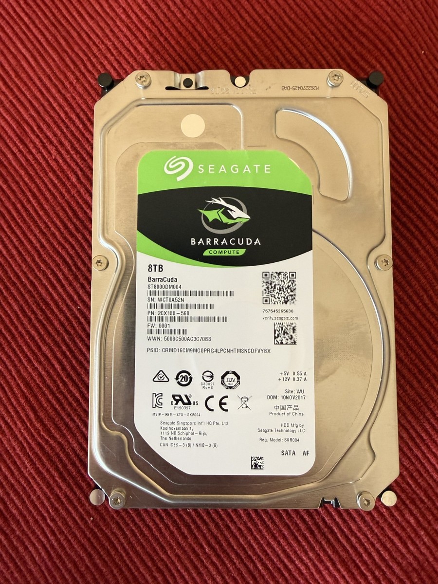 SEAGATE HDD 8TB ST8000DM004 ハードディスク 25 【公式通販】