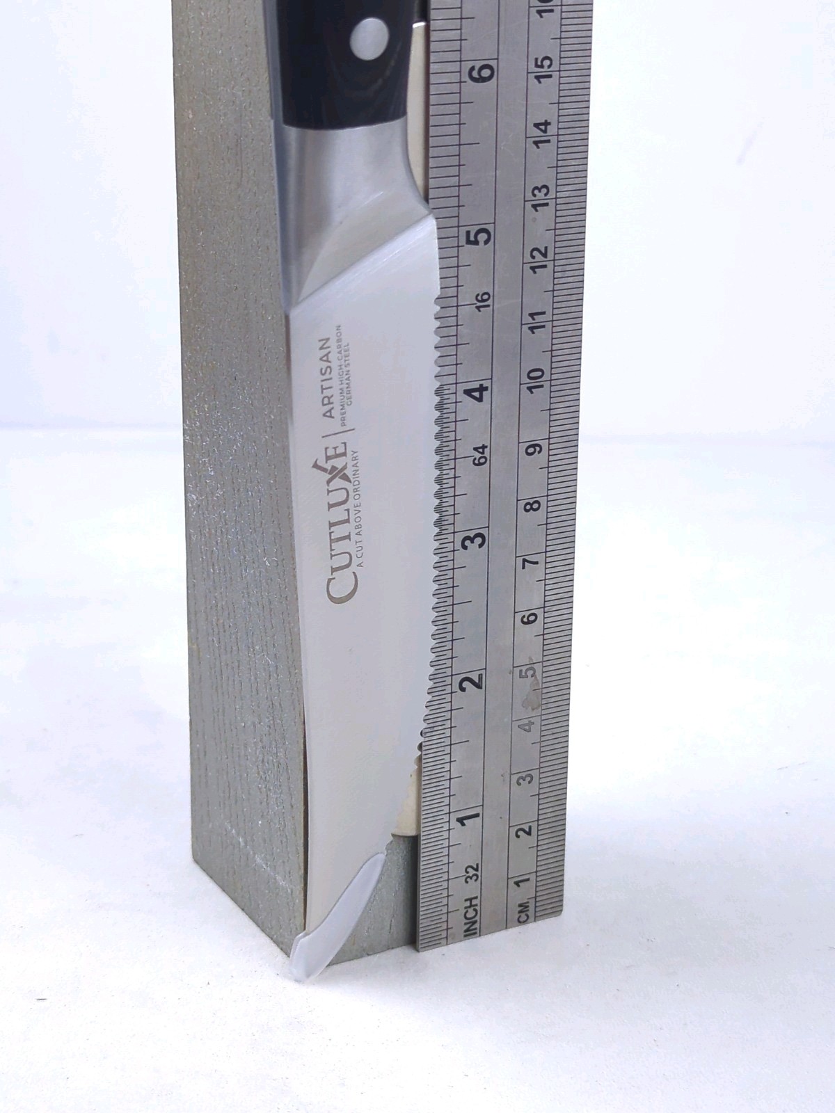 2pc CUTLUXE Steak Knife SET, ARTISIAN Series, FORGED German HIGH-CARBON Steel