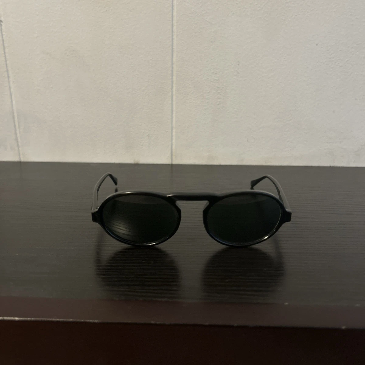 Ray-Ban Black Oval Vintage Sunglasses for sale | eBay