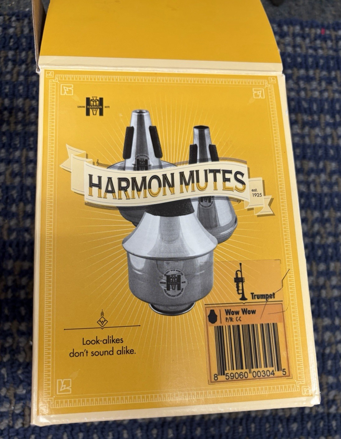 Harmon Model C-C Trumpet "Wow-Wow" Mute