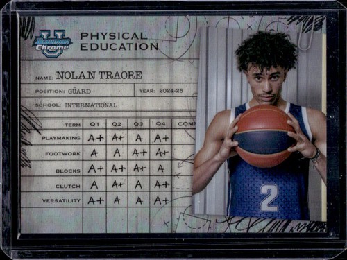 2024-25 Bowman U Chrome Nolan Traore Sportunterricht #PE-8