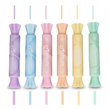 Baowindy 6 Pack Cute Candy Shaped 1 Count Pack of 6 , Multicolor