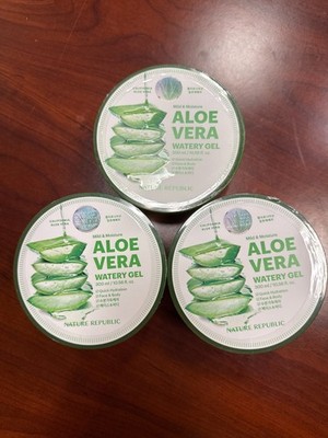 Nature Republic Mild & Moisture Aloe Vera Watery Gel (3 PCS) | Hydrating & Moist