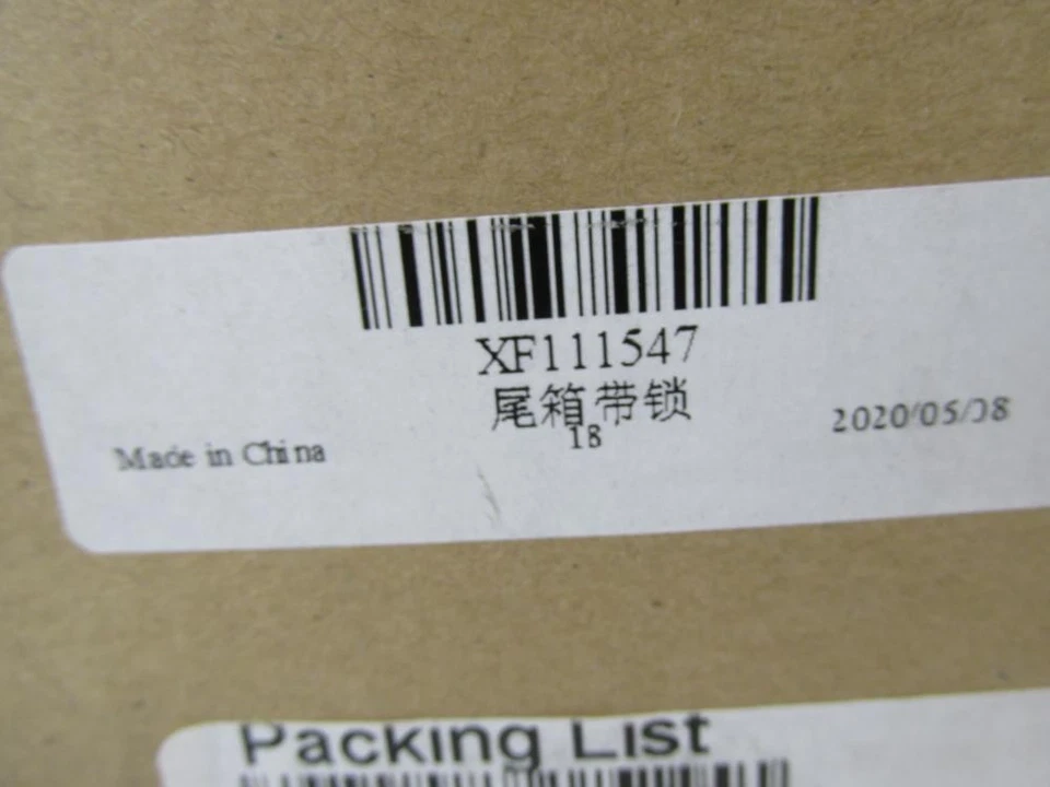 Harley-Davidson Aftermarket Carenado Negro Tourpak Tour Pack Tapa Cubierta XF111547 Foto 4 de 4