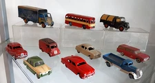 Dinky Supertoys Guy Van/Bedford Refuse Wagon/Cars/Vans x 10 ~ for Restoration