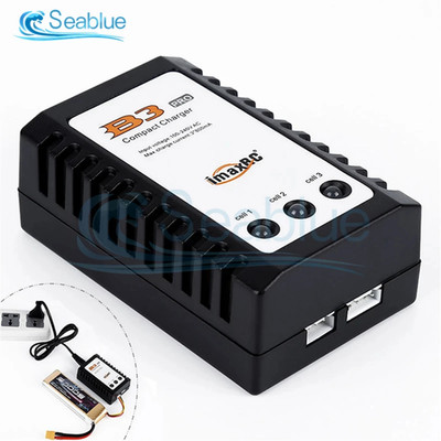 Imax B3 Pro LiPo Ladegerät 2S 3S 7.4V 11.1V Akku Balance Charger RC Airsoft AEG