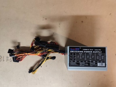LC Power LC600H-12 V2.31 600W ATX Netzteil 20+4PIN 4+4Pin 6Pin 6+2Pin 6x SATA