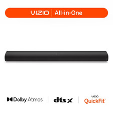 VIZIO All-in-One 2.1 Soundbar SE With Dolby Atmos, DTS:X, SV210Y-0808 - Used