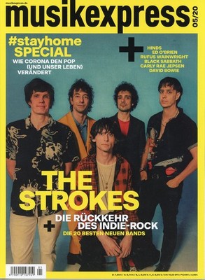 musikexpress 05/2020 THE STROKES Heft + CD 05/20