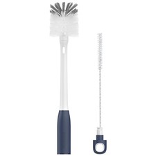 ROSEOK 2 in 1 Long Handle Bottle Brush with Straw Brush for Cleaning Glass,
