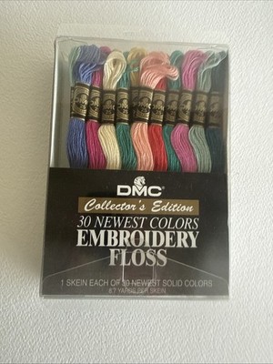 DMC Embroidery Floss Collector s Edition Set  30 Colors  NEW IN PACKAGE