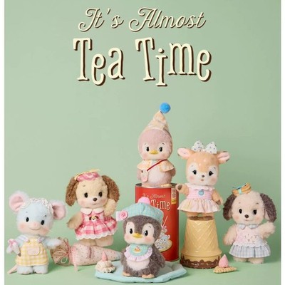 Bobo Nuts Cocotto It's Almos Tea Time Series Plush Doll Backpack Pendant