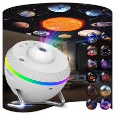 Galaxy Projector, 13 in 1 HD Planetarium Star Projector for Bedroom with Mete...