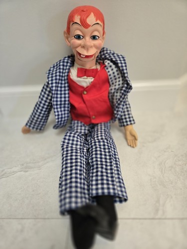 Goldberger Celebrity Mortimer Snerd 30" Bauchrednerpuppe funktioniert