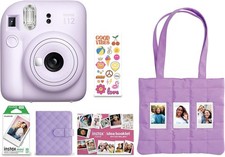 FUJIFILM INSTAX MINI 12 HOLIDAY BUNDLE - PURPLE