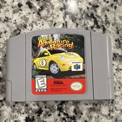 Beetle Adventure Racing Nintendo 64 Electronic Arts Racing Multiplayer Cartridge