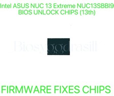 Intel ASUS NUC 13 Extreme NUC13SBBI9, ADMIN NO PASSWORD FIRMWARE FIXES BIOS CHIP