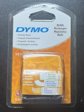 DYMO LetraTag Labeling Tape 12331 Variety Pack Black Print 3 Pack