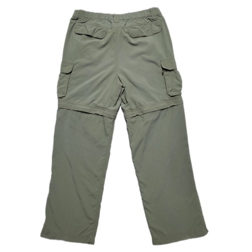 Boy Scouts Switchback Uniform Pants Mens M 30" Green BSA Convertible Nylon - Picture 2 of 19