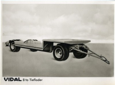 Photo Vidal 8 Ton Low Loader, Trailer - 10448727