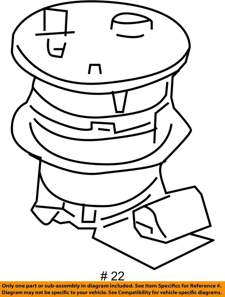 Fuel Pump Tank Mounted Pump Assembly Fits 06-11 ENDEAVOR 730965 Foto 4 de 4