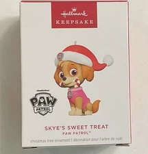 2024 Hallmark Skye’s Sweet Treat Paw Patrol Keepsake Christmas Tree Ornament NEW