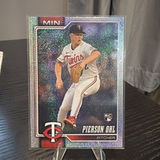 Pierson Ohl 2026 Topps Sandglitter Parallel #321 (RC) - Minnesota Twins