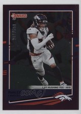 2020 Panini Donruss Season Stat Line 201/500 Phillip Lindsay #88 qc6