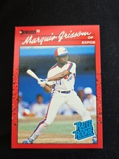 1989 Donruss Rated Rookie Marquis Grissom #36 Mint