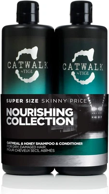 Catwalk by TIGI Oatmeal & Honey Nourish 750Ml Shampoo & Conditioner Set – Profes