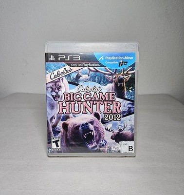 Cabela's Big Game Hunter 2012 (Sony PlayStation 3, PS3) 2011 Tested No Manual 