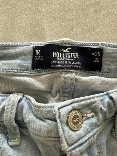 Hollister Low-Rise Jean Legging Womens 1R W25 L28 - Picture 3 of 3