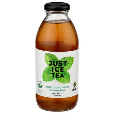 Green Tea Moroccan Mint 16 Oz(Case Of 12) By Just Ice Tea