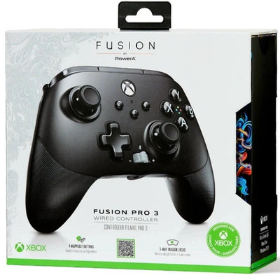 PowerA FUSION Pro 3 Wired Controller for Xbox Series X|S Xbox One Mappable, New
