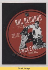 2021-22 Upper Deck Extended Series Record Collections Glenn Hall HOF READ 0s8s
