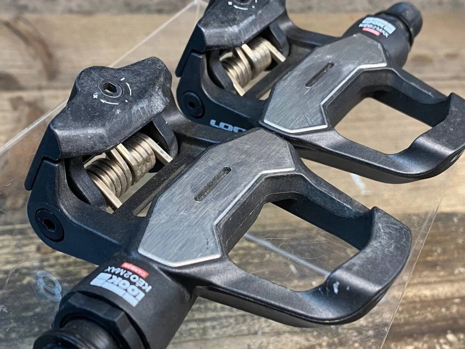 LOOK KEO2 MAX CARBON Binding Pedals Chromoly Shafts Cycling Parts premium price - Image 3 of 4