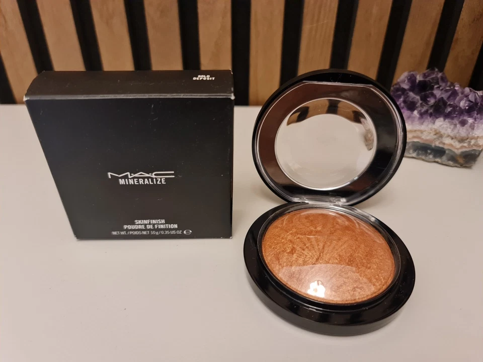 MACMineralize Skinfinish Poudre De Finition Gold Deposit 10g Neu - Bild 3 von 4
