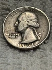 1951 d washington quarter silver