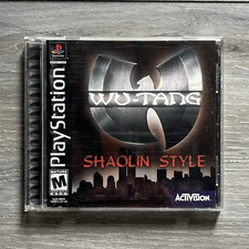 Activision Wu-Tang: Shaolin Style PS1 Fightin...